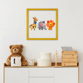 Wallity Cuadro decorativo enmarcado CAM42698 Multicolor